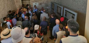 آلاف السياح يزورون مقبرة توت عنخ آمون