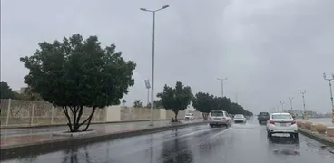 طقس ممطر- أرشيفية