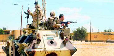القوات المسلحة تواصل حشد رؤوس الإرهاب فى سيناء