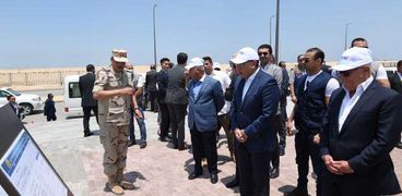رئيس الوزراء يتفقد مستجدات أعمال المنطقة الصناعية بشرق بورسعيد