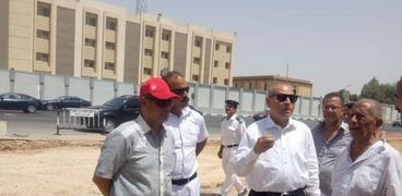 نائب محافظ القاهرة يتابع أعمال التوسعات