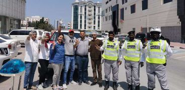 جانب من مبادرة لمتنا مع الشرطة الإماراتية
