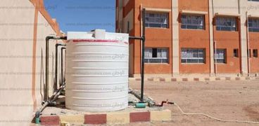 توصيل مياه الشرب لعدد من المدارس بمدينة الغردقة