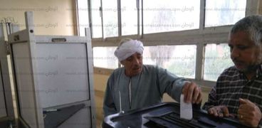إنتظام التصويت بلجان الإستفتاء على الدستور بمحافظة المنوفية