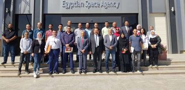 زيارة وفد كلية هندسة MSA لوكالة لافضاء المصرية