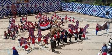 تدشين حفل  مهرجان الأنشطة التربوية للطلاب بمدارس غرب المحلة التعليمية