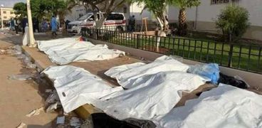 ارتفاع حصيلة ضحايا إعصار دانيال فى درنة إلى 3845 شخصا