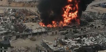حريق مرفأ بيروت