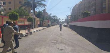إعادة  فتح 3شوارع مغلقة  أمام المراكز الشرطية بكفر الشيخ