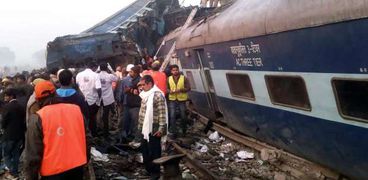 ارتفاع حصيلة ضحايا حادث القطار في الهند إلى 142 قتيلا