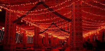 بالتنورة والتواشيح.. أكبر خيمة رمضانية بلسان شاطئ 26 يوليو بالإسكندرية