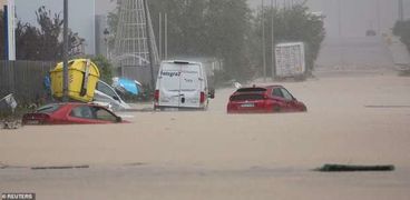 فيضانات إسبانيا- تعبيرية