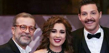 شريف منير مع محمود حجازي واسما
