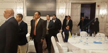 بالصور| توافد أعضاء "المصريين الأحرار" على فندق الماسة