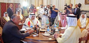 اجتماع وزراء خارجية مصر والسعودية والإمارات والبحرين