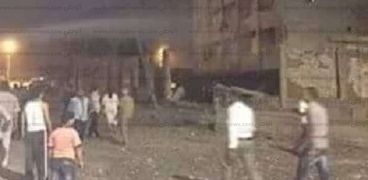انفجار مبنى الأمن الوطني في شبرا الخيمة