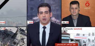 زهير الشاعر - الكاتب والباحث السياسي خلال مداخلته على قناة «القاهرة الإخبارية»