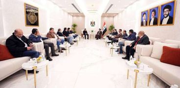 لقاء رئيس الحكمة العراقي مع كرم جبر