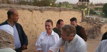 رئيسة وزراء الدنمارك تزور الأقصر 