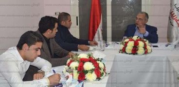 اجتماع د.عصام خليل مع أمانة الشباب المركزية بحزب المصريين الأحرار