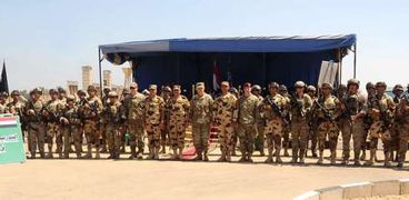 انطلاق فعاليات التدريب المصرى الباكستانى الأردنى المشترك " فجر الشرق 1