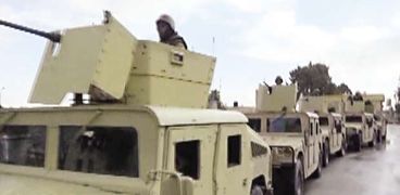الجيش يواصل حملته ضد الإرهاب فى سيناء