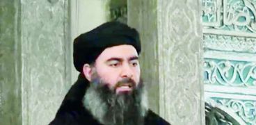 زعيم تنظيم داعش الإرهابى أبوبكر البغدادى