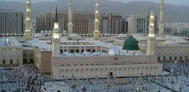 المسجد النبوي ومقام النبي محمد صلى الله عليه وسلم