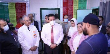 وزير الصحة: إجراء صيانة شاملة للتجهيزات الطبية بمستشفى البنك الأهلي