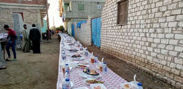صورة مائدة إفطار في كفر الشيخ خاص