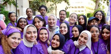 فريق عمل مشروع طلاب اعلام القاهرة
