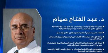 عبد الفتاح صيام.. أحد خبراء «مصر تستطيع بالصناعة»