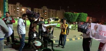 احتفالات الأهالي في بنغازي