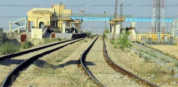 قطار مدينة برج العرب الصناعية غير مستغل