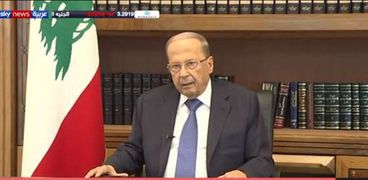 الرئيس اللبناني  ميشال عون