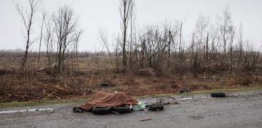 جثث النساء خارج العاصمة الأوكرانية «كييف»