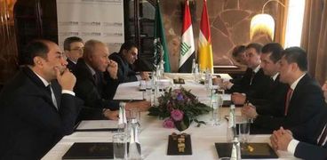 أبو الغيط يلتقي رئيس وزراء إقليم كردستان العراق