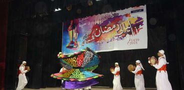 الشرقية للفنون الشعبية في ختام ليالي رمضان بدمياط