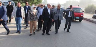 محافظ القاهرة يتابع إزالة التعارضات