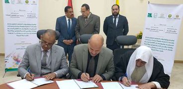 بروتوكول تعاون مشترك بين محافظ شمال سيناء والتضامن ومصر الخير