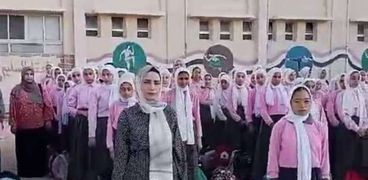 دقيقة حداد في مدارس شمال سيناء