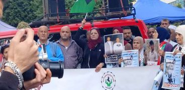 مسيرة في نابلس دعمًا لغزة والأسرى