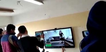 فيديو الراقصة لطلاب محافظة المنوفية