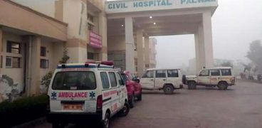 مستشفى بلوال حيث قتل الضابط المختل ضحية