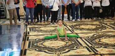 عروض رياضية للأطفال والشباب فى زيارة وزير الرياضة لكفر الشيخ