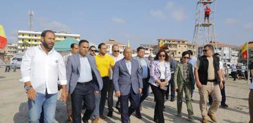 وزير التنمية المحلية ومحافظ دمياط يتابعان استعدادات شواطئ رأس البر لموسم الصيف