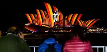 بالصور| إضاءة أوبرا سيدني في مهرجان الأضواء بأستراليا