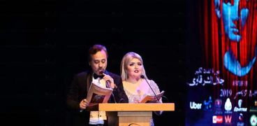 إيهاب فهمي ومها أحمد يقدمان حفل افتتاح مهرجان الإسكندرية المسرحي