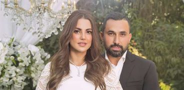 هاني سعد وزوجته