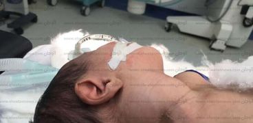 حالة الطفلة الرضيعة التي أجريت لها عملية بمستشفى النجيلة